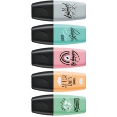 Surligneurs mini pastel x5 Stabilo Boss