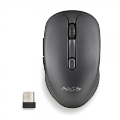 Souris Laser Sans Fil NGS Evo Peep 3200dpi - Connexions : 2,4 GHz USB-A + Bluetooth 5.1 + Bluetooth 5.1 - 5 Boutons - Utilisatio