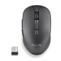 Souris sans fil NGS Evo Spook 1600dpi - Connexions : 2,4 GHz USB-A + Bluetooth 5.1 + Bluetooth 5.1 - 5 Boutons - Utilisation dro