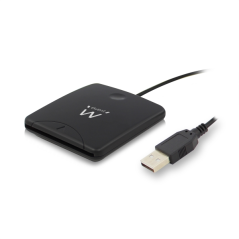 Lecteur de cartes à puce USB DNIe Ewent - Noir
