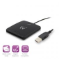 Lecteur de cartes à puce USB DNIe Ewent - Noir
