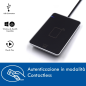 Lecteurs de cartes à puce Ewent pour DNIe et NFC - Câble de 0,6 m - Sans contact - Noir