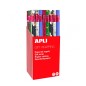 Apli Présentoir de 55 Rouleaux de Papier Cadeau de Noël - 11 Rouleaux par Couleur - Dimensions du Rouleau 0,70x2m - 5 Dessins Apli Présentoir de 55 Rouleaux de Papier Cadeau de Noël - 11 Rouleaux par Couleur - Dimensions du Rouleau 0,70x2m - 5 Dessins