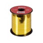 Rouleau de ruban d'emballage cadeau Apli 7 mm x 250 m - Finition brillante - Couleur or