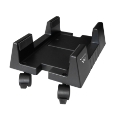 Support d'ordinateur réglable à roulettes Ewent EW1290 - 15,5 à 25,5 cm - Charge maximale : 8 kg - Noir