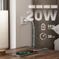 Chargeur Ewent EW1310 GAN 20 W - USB-C - Charge rapide - Haute efficacité - Blanc