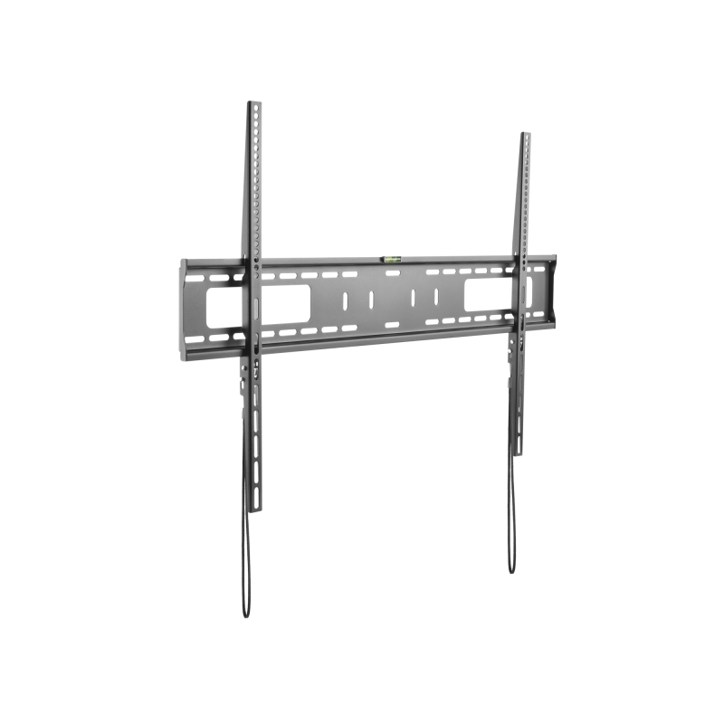 Support mural fixe Ewent EW1504 pour téléviseurs jusqu'à 100 pouces - 75 kg - Noir