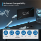 Support de table pour écran/TV RGB Ewent - Pivotant et inclinable - Éclairage RGB - Acier et aluminium - Compatible VESA - Charg