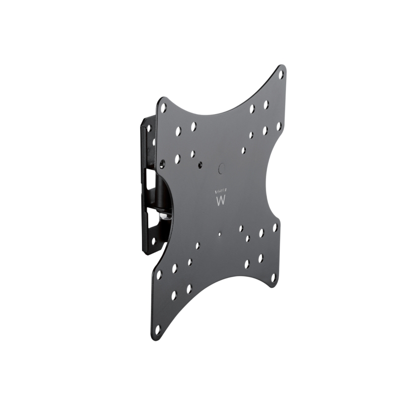 Support mural Ewent pour téléviseurs jusqu'à 100" - Inclinable - VESA max. 800 x 600 - Poids max. 20 kg - Pivotant - 230 x 230 x