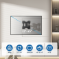 Support mural orientable pour téléviseur Ewent EW1521 - jusqu'à 43" - 30 kg - Noir