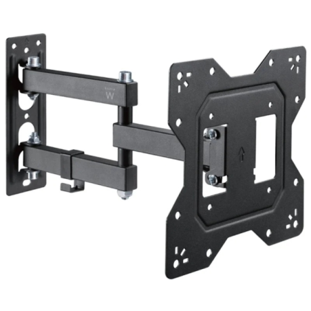 Support mural TV Ewent EW1522 - 3 points d'articulation - Supporte jusqu'à 42" - 20 kg - Noir