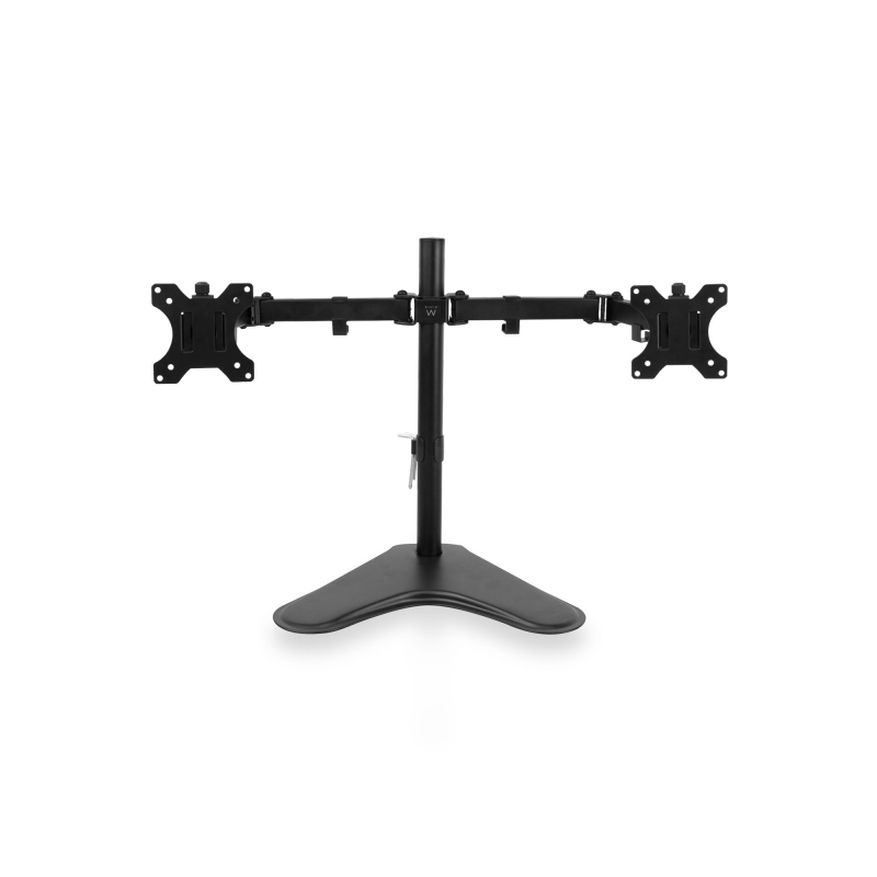 Support de bureau Ewent pour 2 écrans jusqu'à 32" - VESA Max 100x100 - Noir