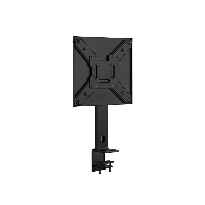 Support de bureau Ewent pour téléviseurs à écran plat jusqu'à 55" - Fixation par pince - Gestion des câbles - VESA max. 400 x 40