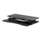 Support d'écran Ewent - Grande surface 80 x 40 cm - Hauteur réglable - Ressort à gaz - Plateau pour clavier - Poids maximal 15 k