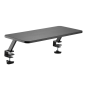 Support d'écran Ewent pour écrans jusqu'à 34" - Fixation par pince - Épaisseur maximale du plateau : 33 mm - Poids maximal : 20