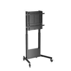 Support de sol Ewent pour téléviseurs jusqu'à 100" - Hauteur réglable - Gestion des câbles - VESA 800 x 600 - Charge maximale 95