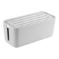Boîte de rangement pour câbles Ewent - Support pour tablette et téléphone - Dissipation thermique - Couvercle amovible - 30,7 x