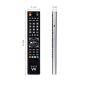 Télécommande universelle 4 en 1 Ewent - Programmable avec câble micro USB et PC - Noir