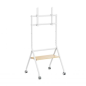 Support de sol Ewent EW1582 pour écrans/téléviseurs interactifs de 37 à 86 pouces - Plateau multi-usages - Poids max. 80 kg - Ha