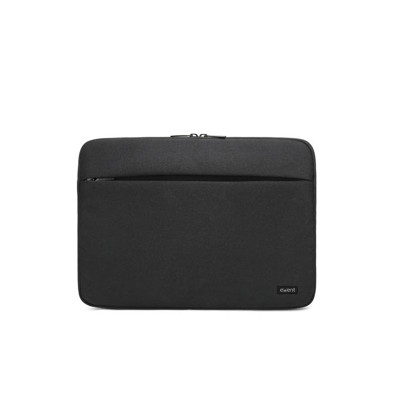 Housse Ewent pour ordinateur portable jusqu'à 13,3" - Polyester - Compartiment supplémentaire - Noir