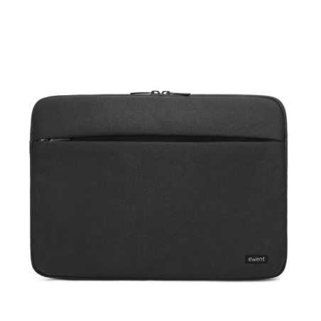 Housse Ewent pour ordinateur portable jusqu'à 13,3" - Polyester - Compartiment supplémentaire - Noir