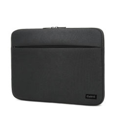 Housse Ewent pour ordinateur portable jusqu'à 13,3" - Polyester - Compartiment supplémentaire - Noir