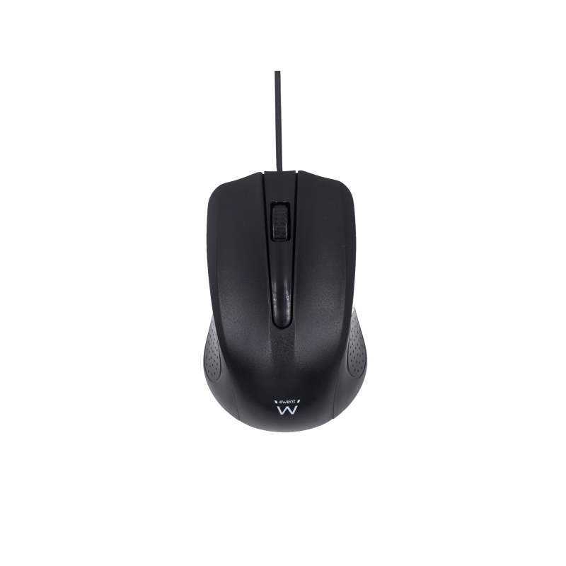 Souris filaire Ewent - 1000 dpi - Longueur du câble 1,20 m - Noir