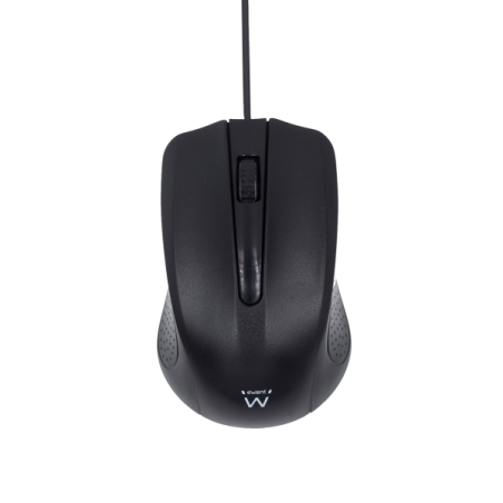 Souris filaire Ewent - 1000 dpi - Longueur du câble 1,20 m - Noir