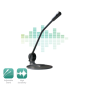 Microphone multimédia Ewent - Jack 3,5 mm - Câble 1,8 m - Noir