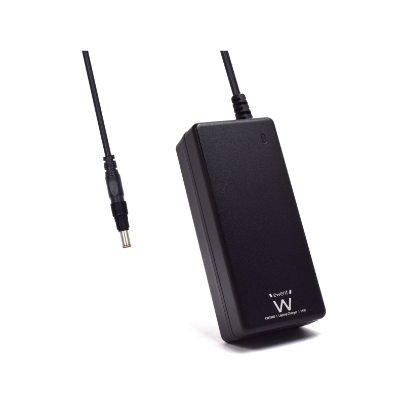 Chargeur Ewent spécifique pour ordinateurs portables Sony et Fujitsu – Puissance 65 W – Fiche 6 x 4,3 mm – Longueur totale du câ