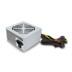 Alimentation Ewent 500 W - Ventilateur 12 cm - ATX V2.31 - Protections électriques - 3 ports Molex - 3 ports SATA - 1 lecteur de