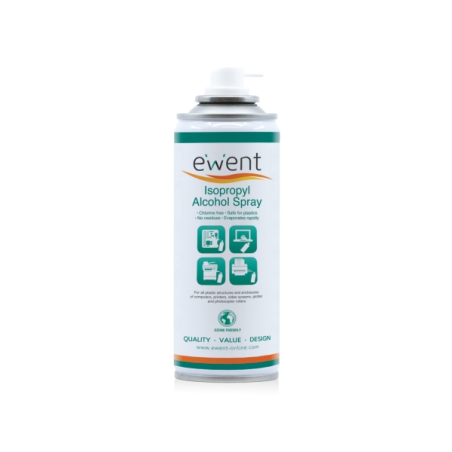 Spray d'alcool isopropylique Ewent 200 ml