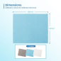 Kit de 6 chiffons en microfibre Ewent - 15 x 18 cm