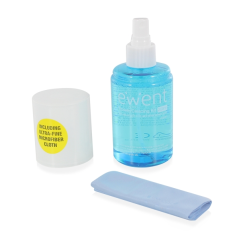 Kit de nettoyage universel Ewent Spray 200 ml + Chiffon 20 x 20 cm