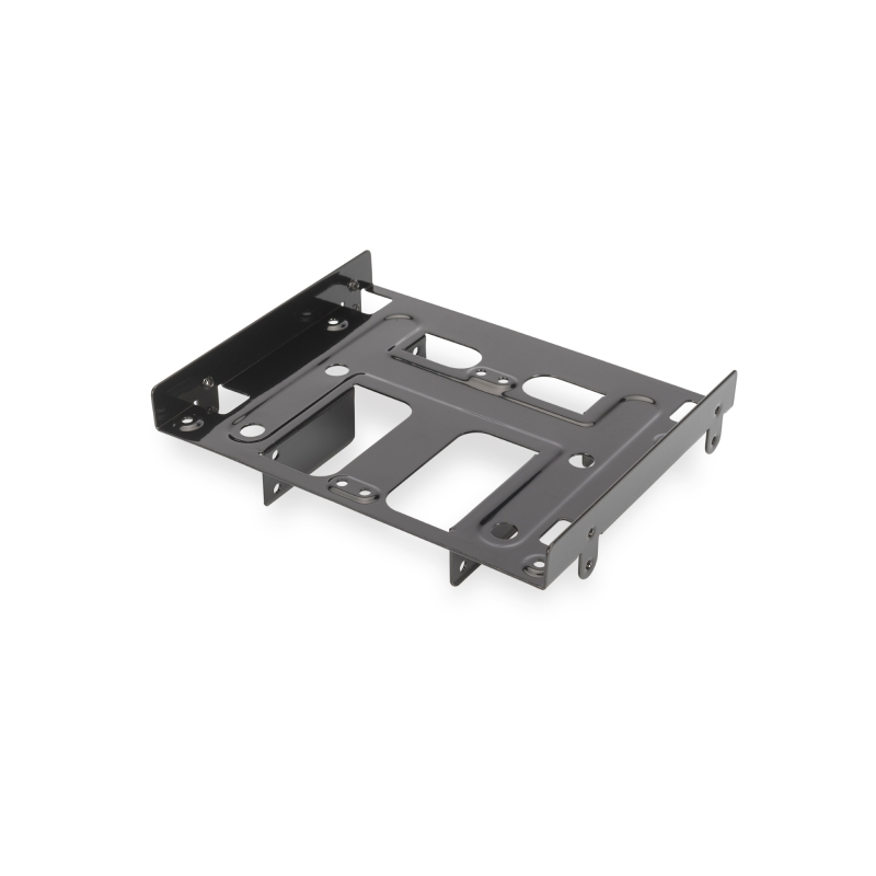 Adaptateur de support de montage Ewent pour disque dur/SSD 5,25" vers disques durs 2,5" et 3,5" - Permet le montage de disques d