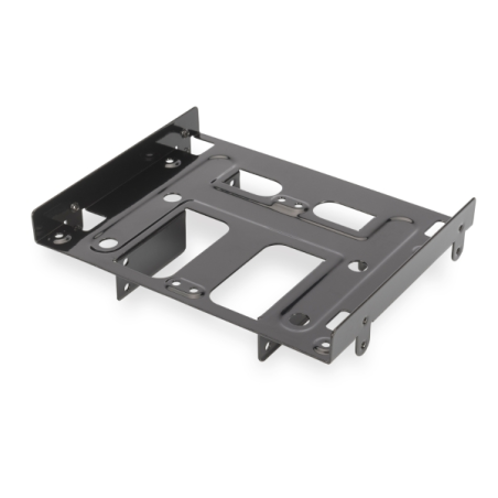 Adaptateur de support de montage Ewent pour disque dur/SSD 5,25" vers disques durs 2,5" et 3,5" - Permet le montage de disques d