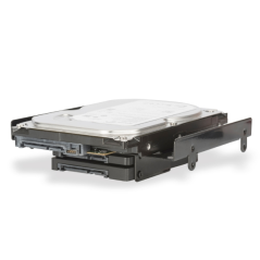 Adaptateur de support de montage Ewent pour disque dur/SSD 5,25" vers disques durs 2,5" et 3,5" - Permet le montage de disques d