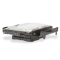 Adaptateur de support de montage Ewent pour disque dur/SSD 5,25" vers disques durs 2,5" et 3,5" - Permet le montage de disques d