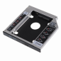 Adaptateur Ewent pour disque dur 7/9,5 mm vers lecteur optique 12,7 mm pour ordinateur portable – Vitesse de transfert jusqu'à 6