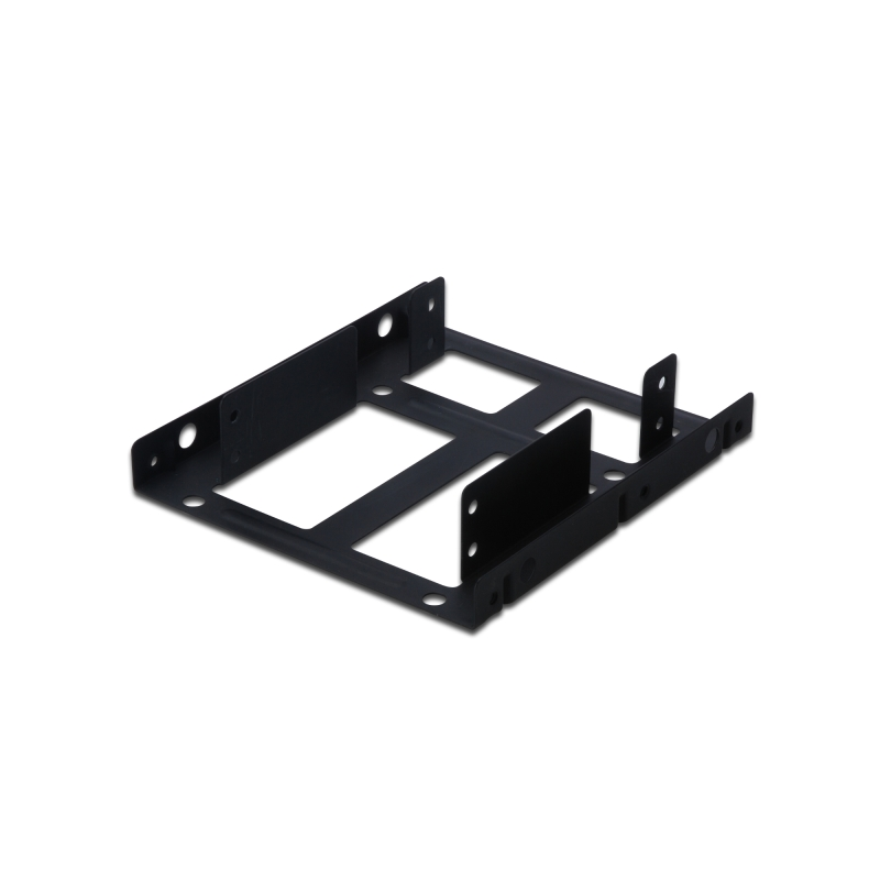 Support de montage pour disque dur/SSD Ewent - Compatible avec 1 disque dur 3,5" ou 2 disques durs/SSD 2,5" - Aluminium massif -