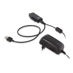 Câble adaptateur Ewent SATA vers USB-C - USB-C 3.1 Gen1 - SSD/HDD 2,5/3,5" - ABS robuste - Voyant LED - Noir