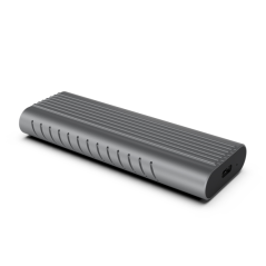 Boîtier externe USB 3.2 Ewent - SSD USB-C sans vis - Câble USB CC et USB CA - Gris