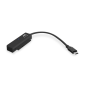 Câble adaptateur Ewent SATA vers USB-C - USB-C 3.2 Gen1 - SSD/HDD 2,5" - ABS robuste - Voyant LED - Noir