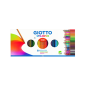 Crayons de couleur aquarelle Giotto Stilnovo Acqarell, lot de 36, forme hexagonale, mine de 3,3 mm, couleurs assorties