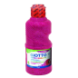 Tempera pailletée Giotto Extra Quality - 250 ml - Prête à l'emploi - Flacon en PET bio - Couleur magenta