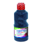 Tempera pailletée Giotto Extra Quality - 250 ml - Prête à l'emploi - Flacon en PET bio - Bleu foncé