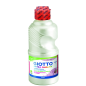 Tempera perlée Giotto Extra Quality - 250 ml - Prête à l'emploi - Bouteille en PET bio - Blanc