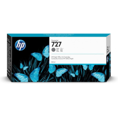 HP F9J80A Cartouche d'encre grise originale - 727