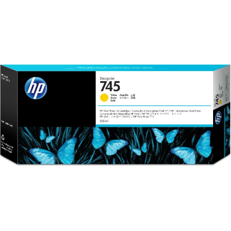 Cartouche d'encre jaune originale HP F9K02A - 745