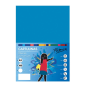 Lot de 25 feuilles de papier cartonné Fabrisa 180 g/m² - Format A3 - Bleu moyen